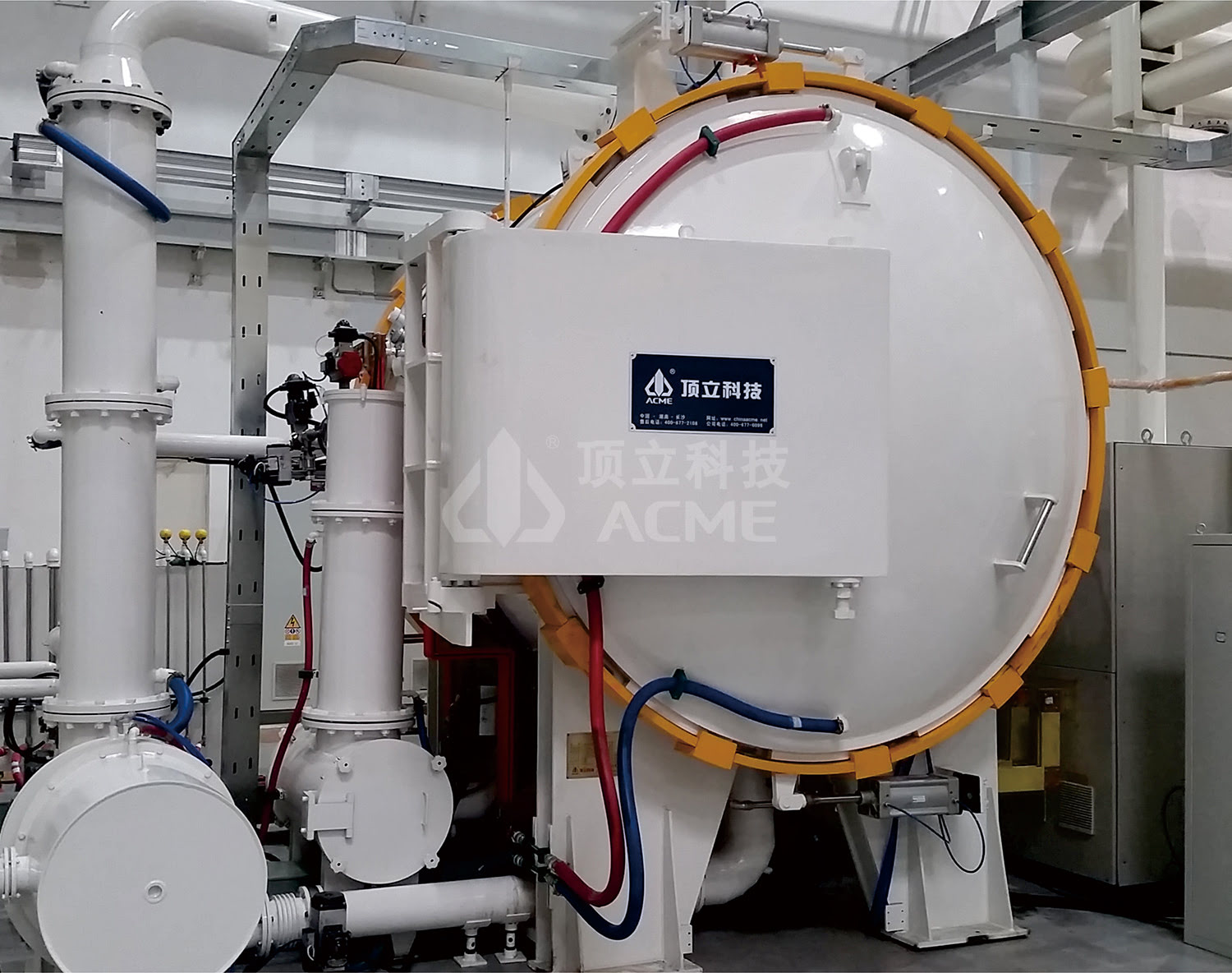 卧式真空裂解炉 卧式真空裂解炉