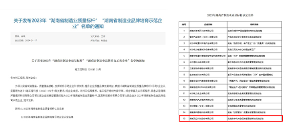 AG恒峰科技获“2023年湖南省制造业质量标杆企业”荣誉1.jpg AG恒峰科技获“2023年湖南省制造业质量标杆企业”荣誉1.jpg