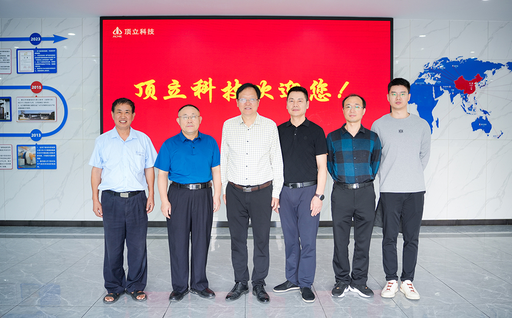 中南大学机电工程学院肖来荣书记一行莅临AG恒峰科技