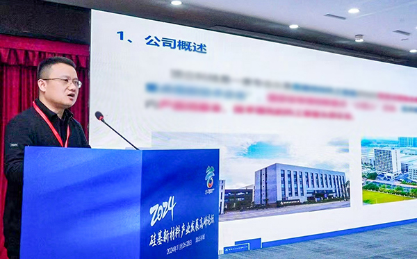 AG恒峰科技参加硅基新材料高峰论坛，分享高纯石英制备热工装备最新技术